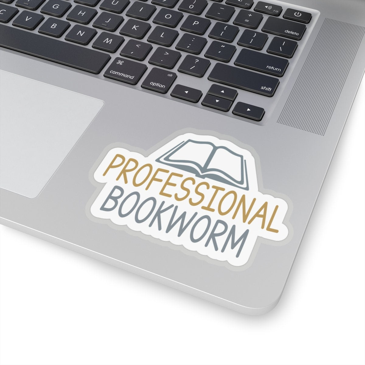 Professional Bookworm Kiss-Cut Stickers - Great Gift for Book Dragons, Book Nerds, Power Readers, Book Lovers