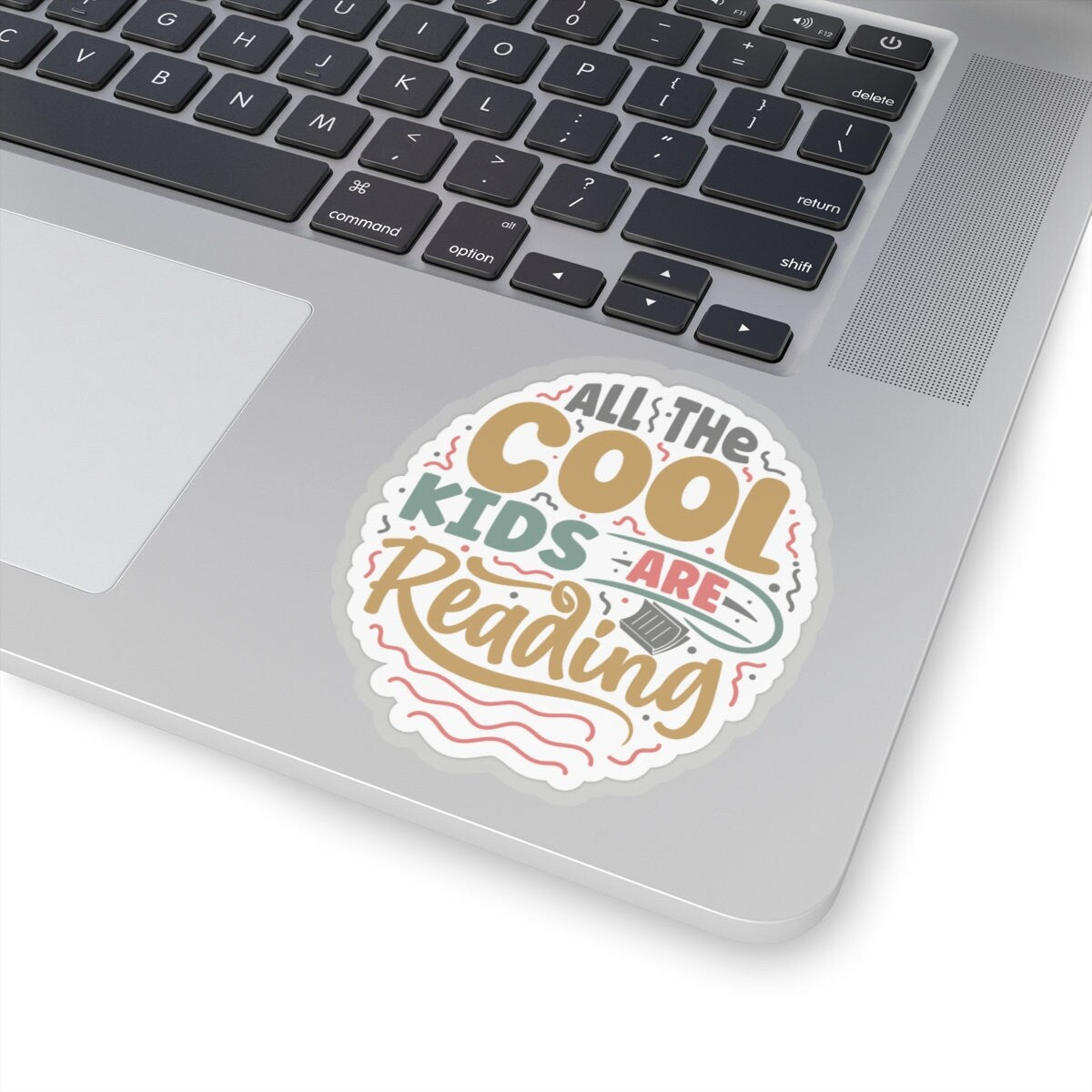 All the Cool Kids Are Reading Kiss-Cut Stickers