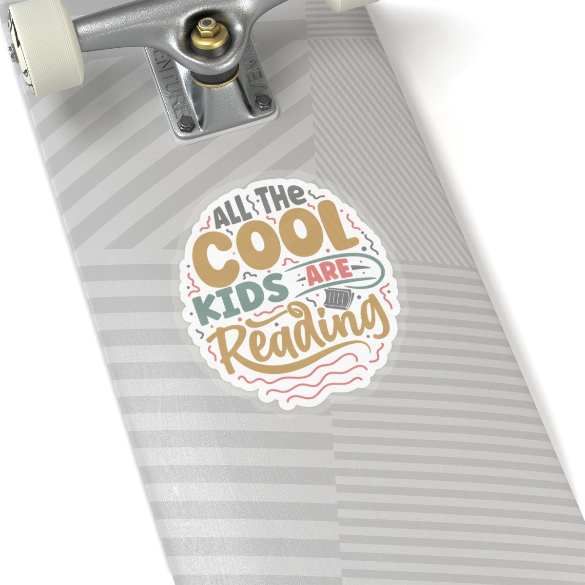 All the Cool Kids Are Reading Kiss-Cut Stickers