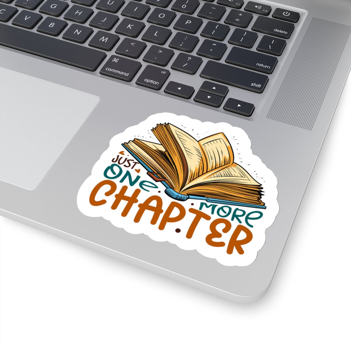 Just One More Chapter Kiss-Cut Stickers