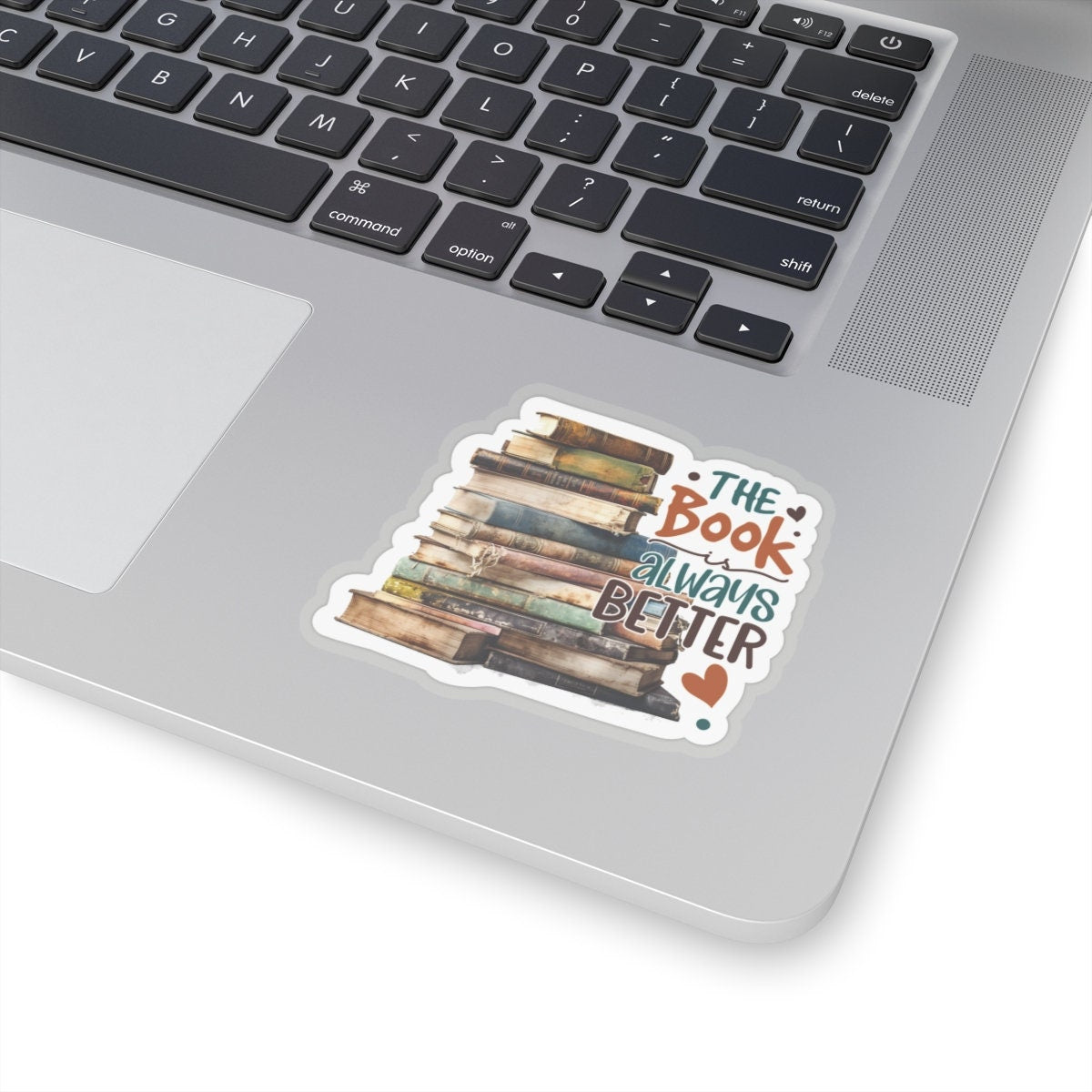 The Book Is Always Better Kiss-Cut Stickers Reader Gift for Reader Book Worm Book Nerd Book Dragon