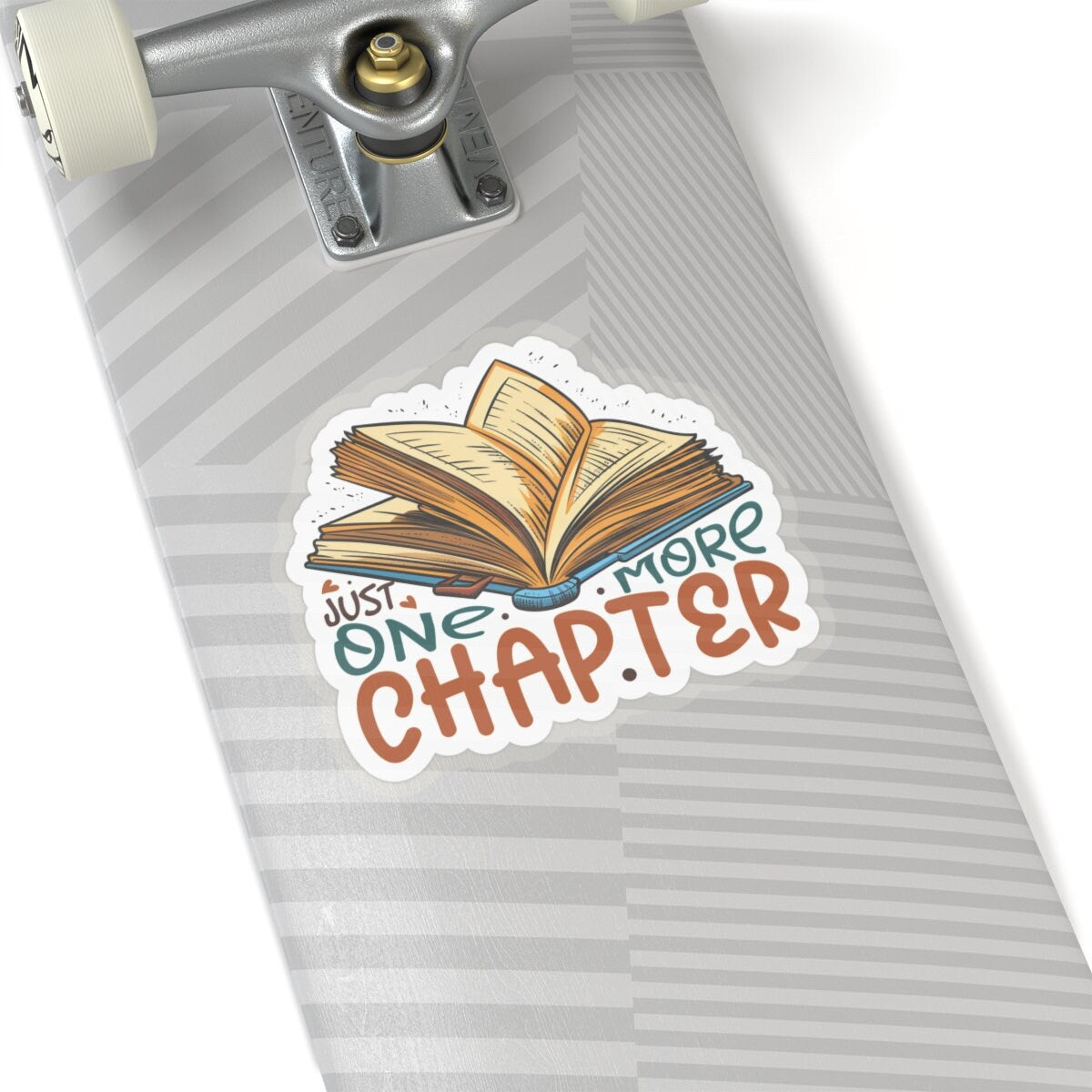 Just One More Chapter Kiss-Cut Stickers
