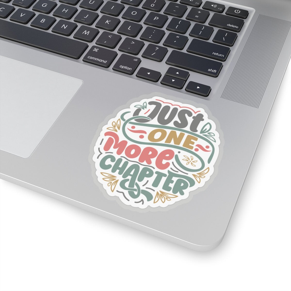 Just One More Chapter Kiss-Cut Stickers