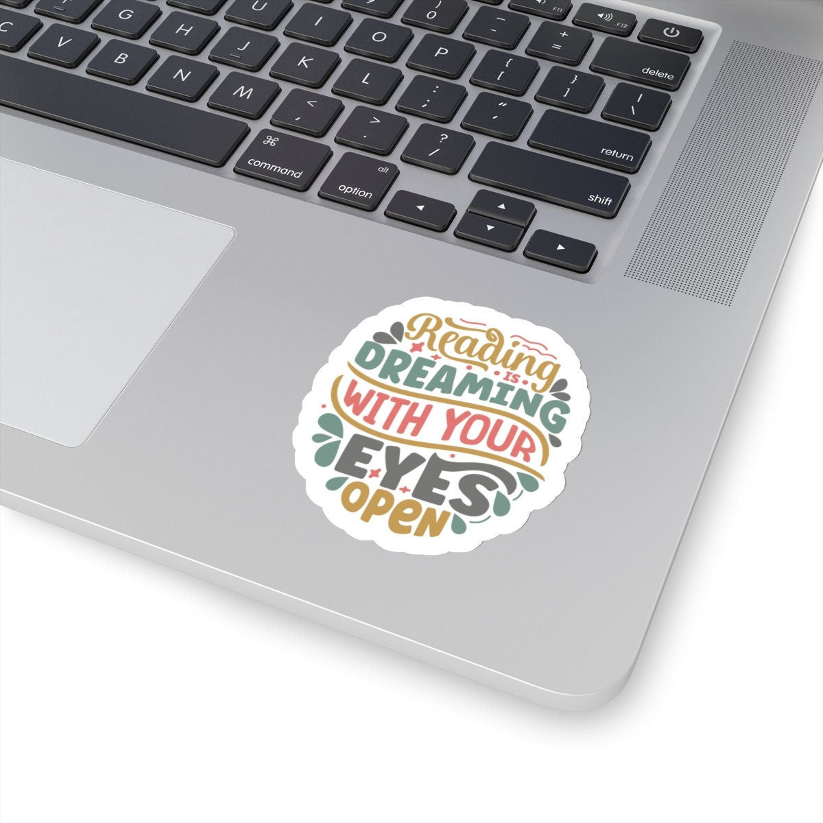 Reading is Dreaming with Your Eyes Open Kiss-Cut Stickers