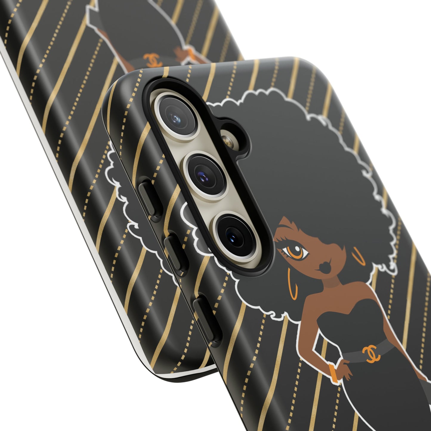 Samsung Galaxy S24 Galaxy S24 Plus Galaxy S24 Ultra Tough Cases for the Culture Black Culture African American Woman Black Woman Melanin