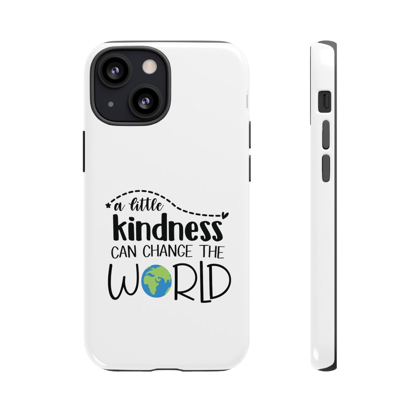 iPhone 13, iPhone 13 Pro, iPhone 13 Mini, iPhone 13 Pro Max Tough Cases Kind A Little Kindness Be Nice Hippie Boho Festival Phone Case