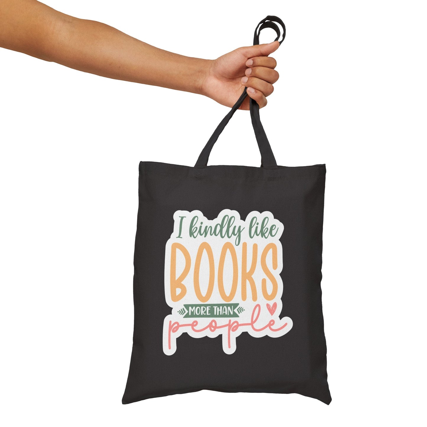Book Lover Book Dragon Like people more than book gift for her Book Reader gift Canvas Tote Bag