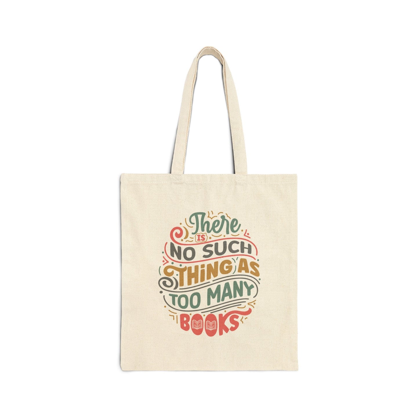Too many books book lover gift for her Library Book Bag Carry-all Book Dragon Book nerd gift Cotton Canvas Tote Bag