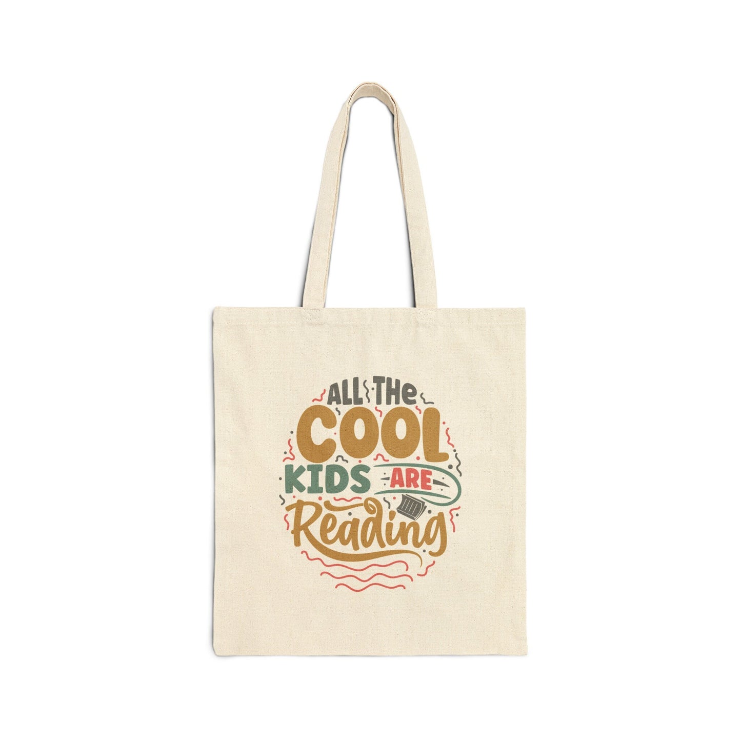 Reality is Overrated Book Lover Gift Library Book Bag for Book Power Reader Book Nerd Book Dragon Gift Cotton Canvas Tote Bag