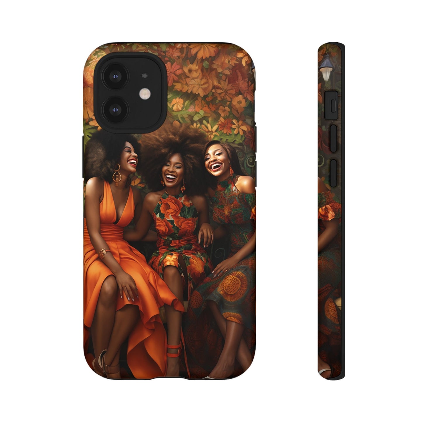 iPhone 12, iPhone 12 Pro, iPhone 12 Mini, iPhone 12 Pro Max Tough Cases African American Women Black Woman Sisters Friends Reunion