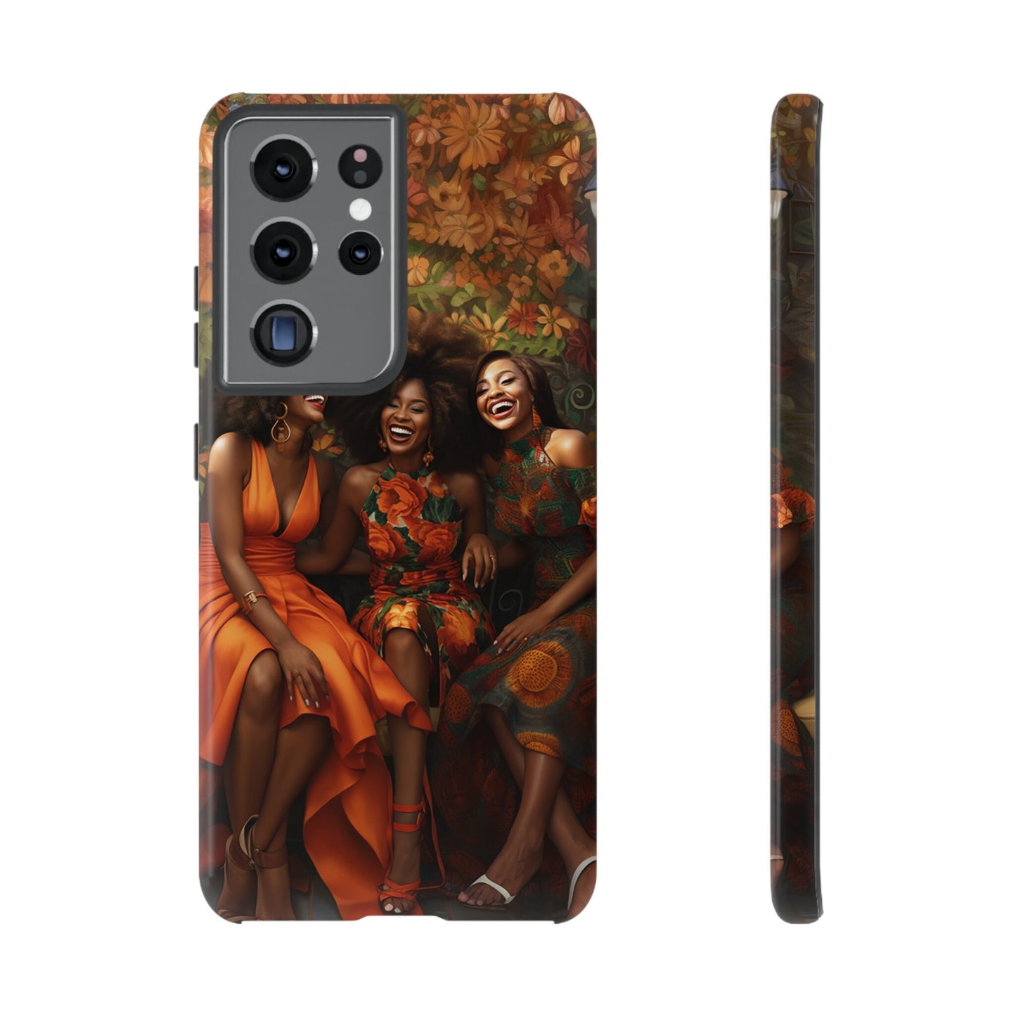 Samsung Galaxy S21 Samsung Galaxy S21 Plus Samsung Galaxy S21 Ultra S21 FE Tough Case AfricanAmerican Black Woman Sisters Friends Reunion
