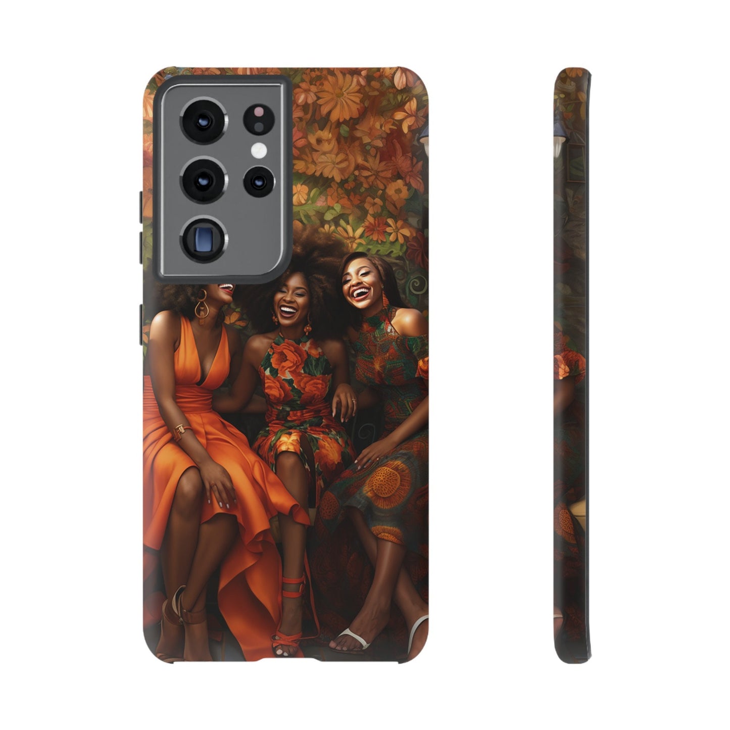 Samsung Galaxy S21 Samsung Galaxy S21 Plus Samsung Galaxy S21 Ultra S21 FE Tough Case AfricanAmerican Black Woman Sisters Friends Reunion