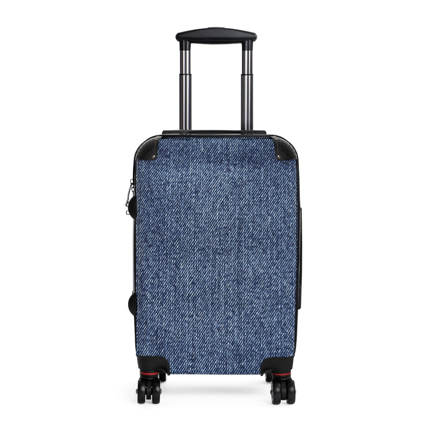 Denim look Vacation Suitcase Travel Luggage Wedding or Honeymoon Suitcase - 3 sizes