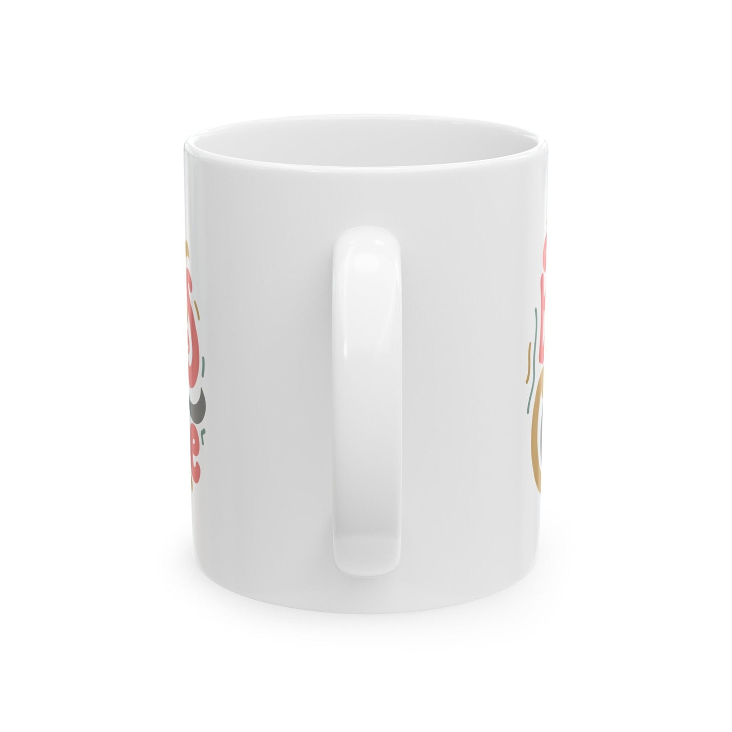 Books and Coffee Lover Gift Power Reader Gift for Mom Book Lover Ceramic Mug, 11oz