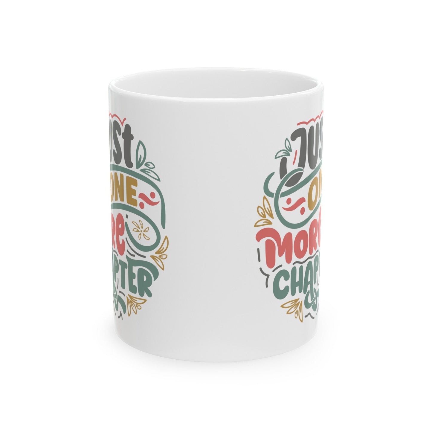 Power Reader gift One More Chapter Perfect Mug for Power Reader Book Lover Friend Ceramic Mug, 11oz