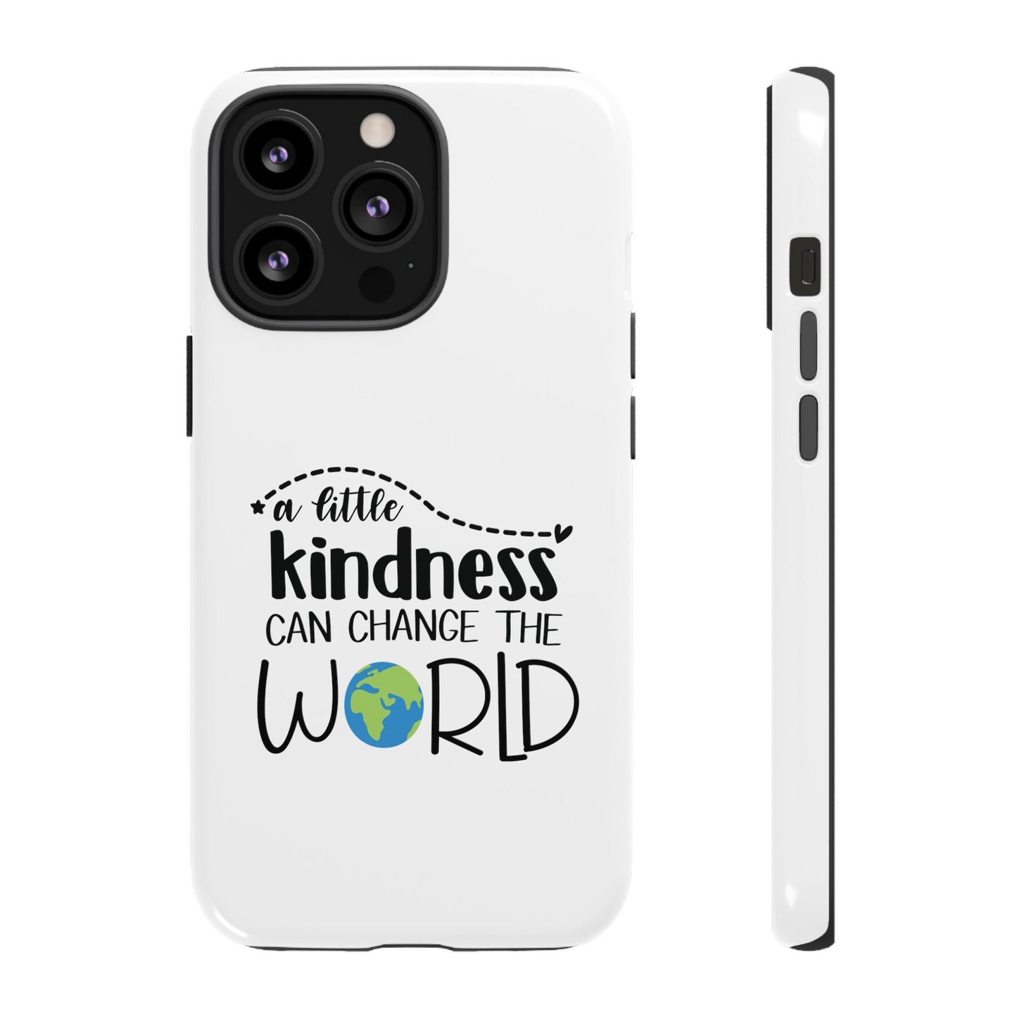 iPhone 13, iPhone 13 Pro, iPhone 13 Mini, iPhone 13 Pro Max Tough Cases Kind A Little Kindness Be Nice Hippie Boho Festival Phone Case