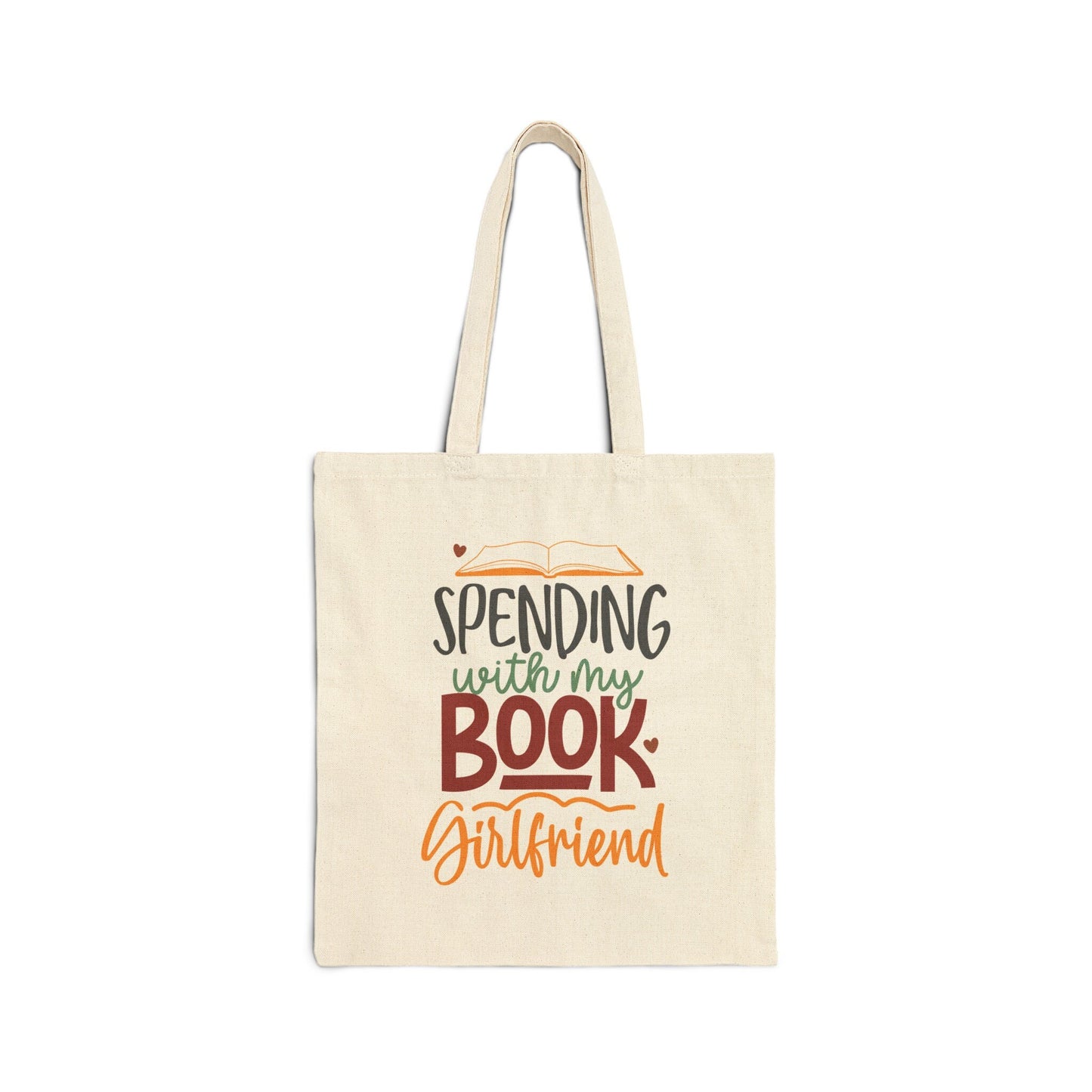 Book Boyfriend Gift for Reader Library Tote Book bag book dragon gift power reader Cotton Canvas Tote Bag