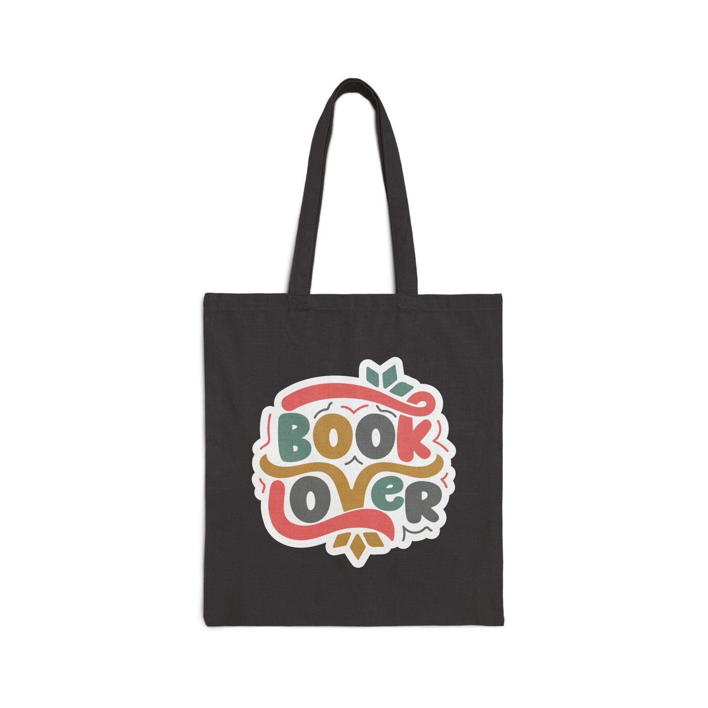 Book Lover Gift for Her Power Reader Book Worm Library Book Bag Book Dragon gift Cotton Canvas Tote Bag