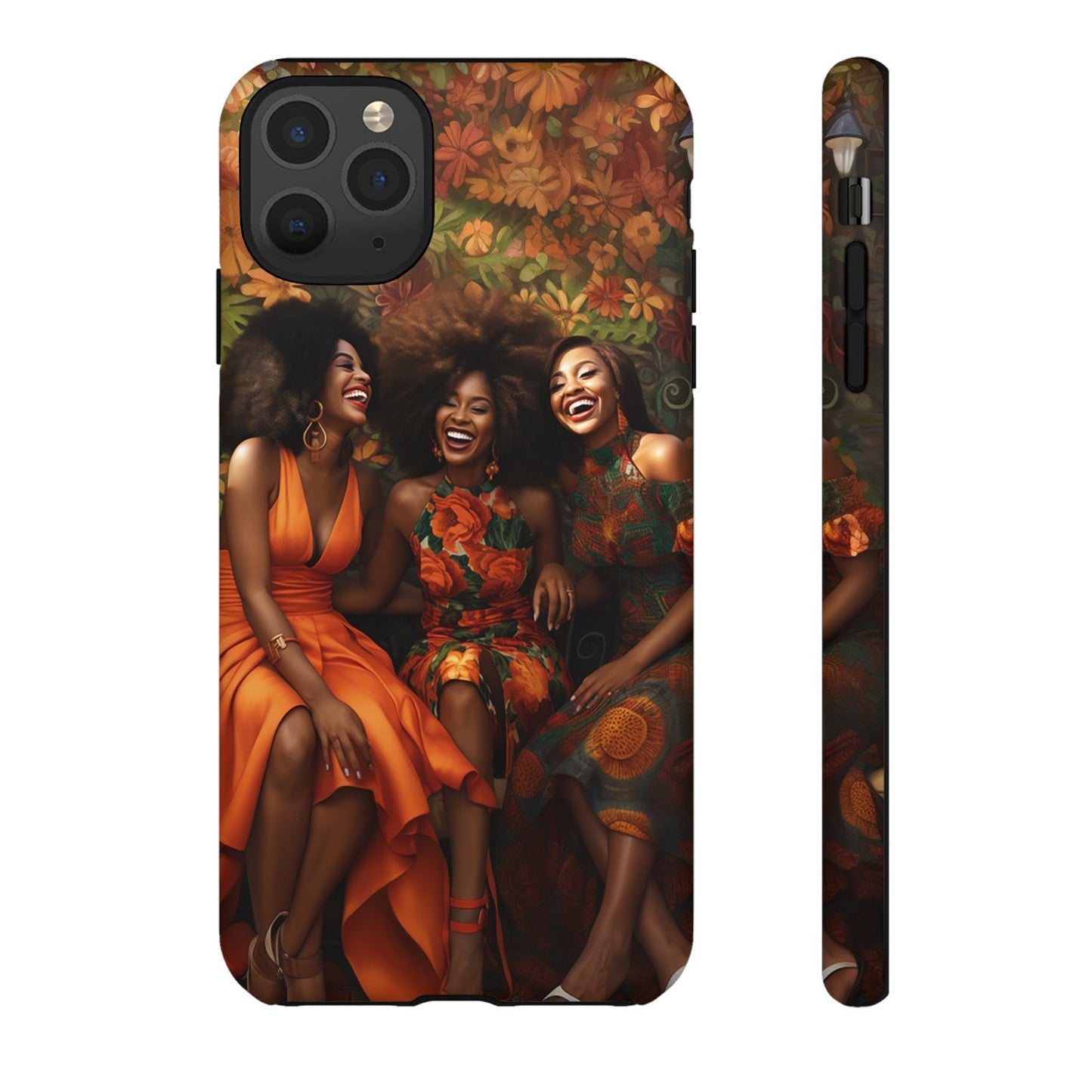 iPhone 11, iPhone 11 Pro, iPhone 11 Tough Cases African American Women Black Woman Sisters Friends Reunion
