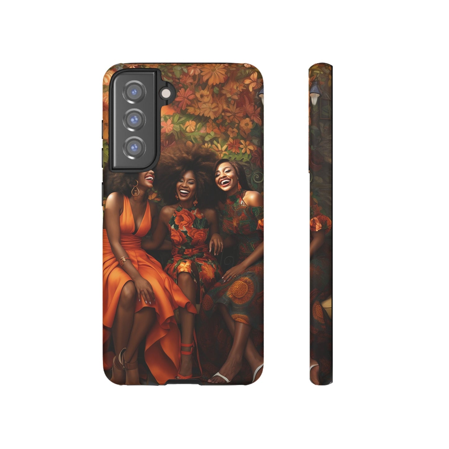 Samsung Galaxy S21 Samsung Galaxy S21 Plus Samsung Galaxy S21 Ultra S21 FE Tough Case AfricanAmerican Black Woman Sisters Friends Reunion
