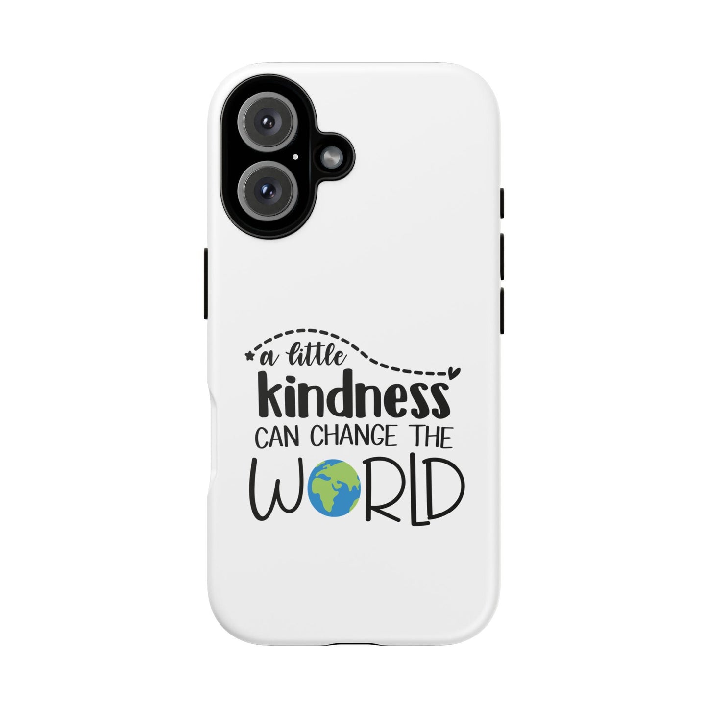 iPhone 16, iPhone 16 Pro, iPhone 16 Plus, iPhone 16 Pro Max Tough Cases Kind A Little Kindness Be Nice Hippie Boho Festival Phone Case