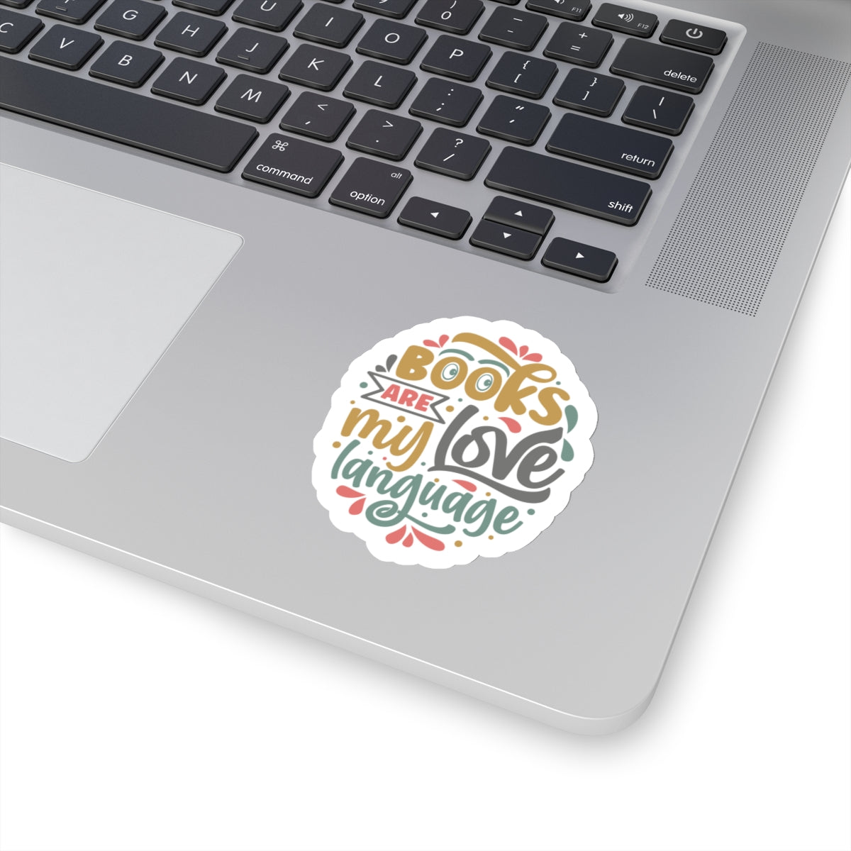 Books Are My Love Language Kiss-Cut Stickers - Great gift for Book Dragons, Power Readers, Book Lovers, Book Nerds, Book Worms