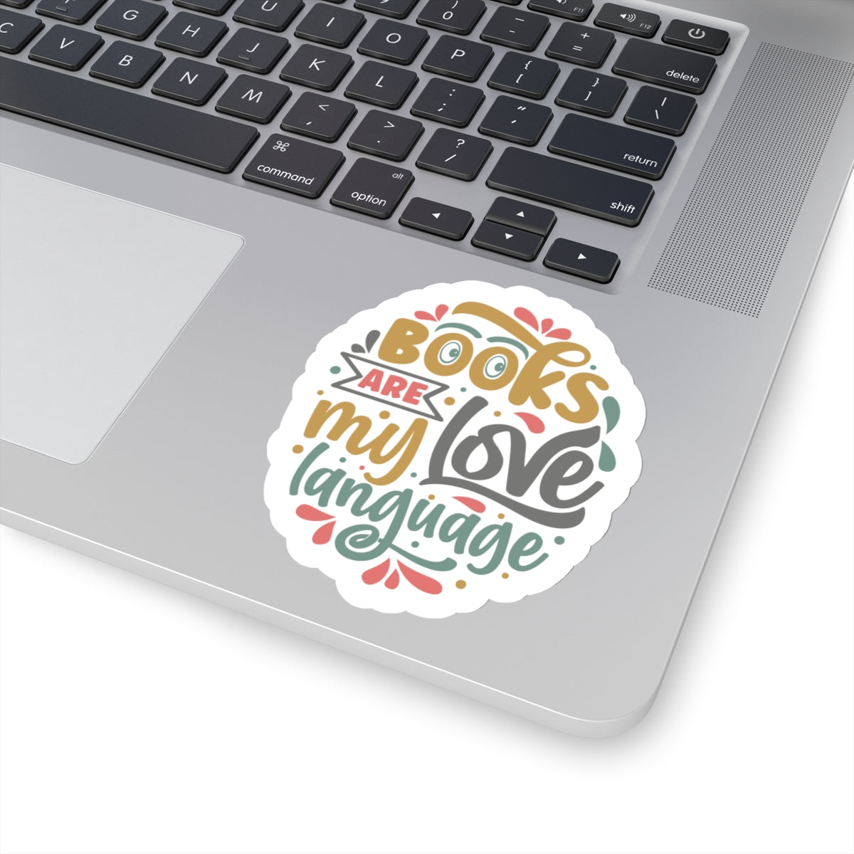 Books Are My Love Language Kiss-Cut Stickers - Great gift for Book Dragons, Power Readers, Book Lovers, Book Nerds, Book Worms