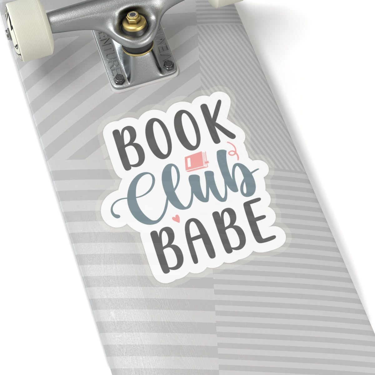 Book Club Babe Kiss-Cut Stickers