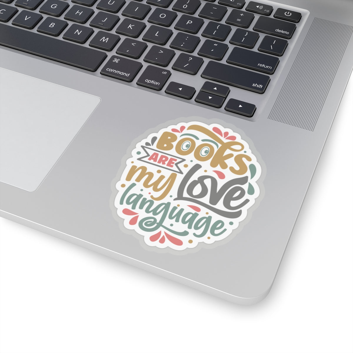Books Are My Love Language Kiss-Cut Stickers - Great gift for Book Dragons, Power Readers, Book Lovers, Book Nerds, Book Worms