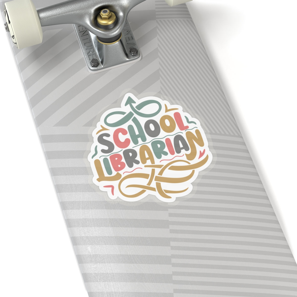 School Librarian Kiss-Cut Stickers