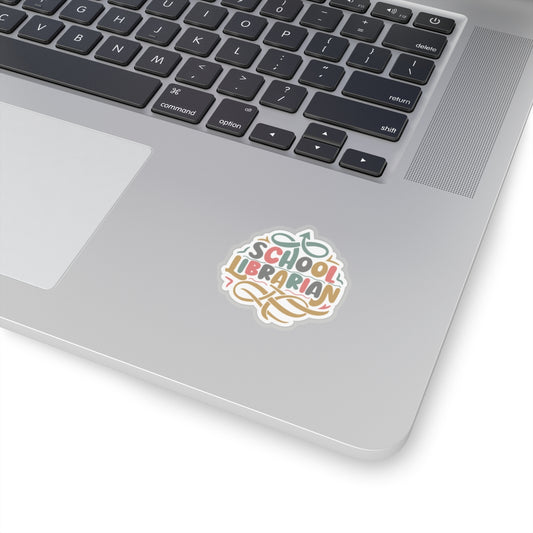 School Librarian Kiss-Cut Stickers