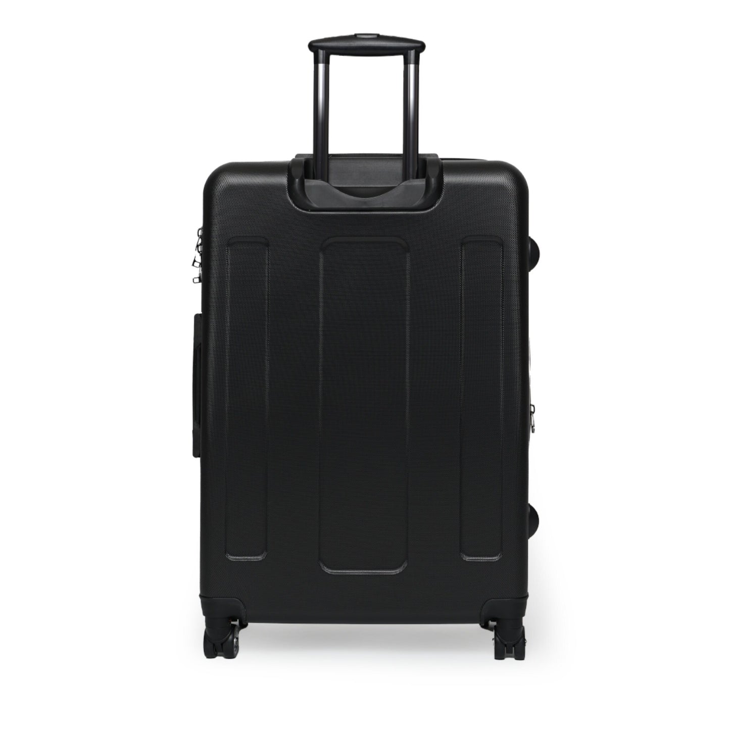 Beautiful Melanated African American (Black) Bride Wedding or Honeymoon Suitcase - 3 sizes