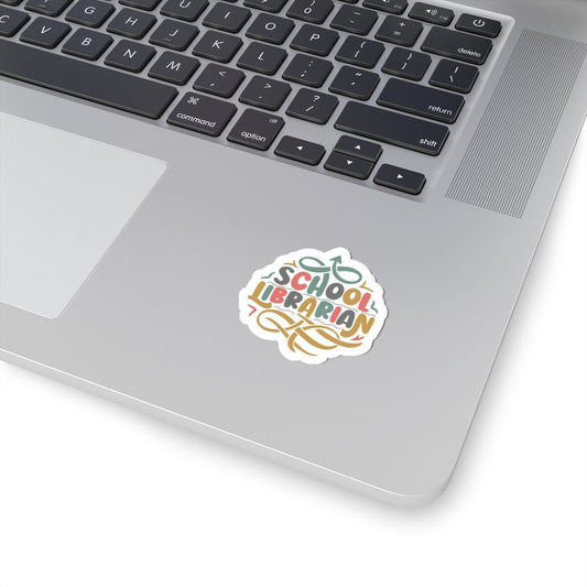 School Librarian Kiss-Cut Stickers