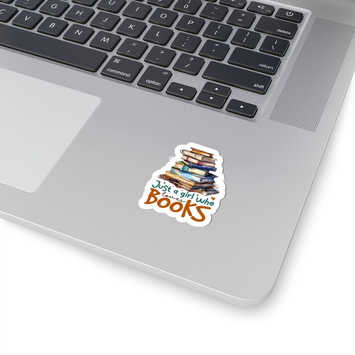 Just a Girl Who Loves Books Kiss-Cut Stickers
