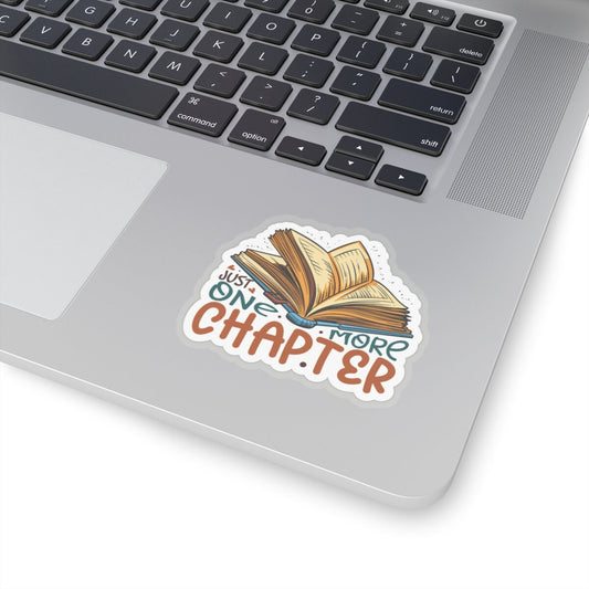 Just One More Chapter Kiss-Cut Stickers