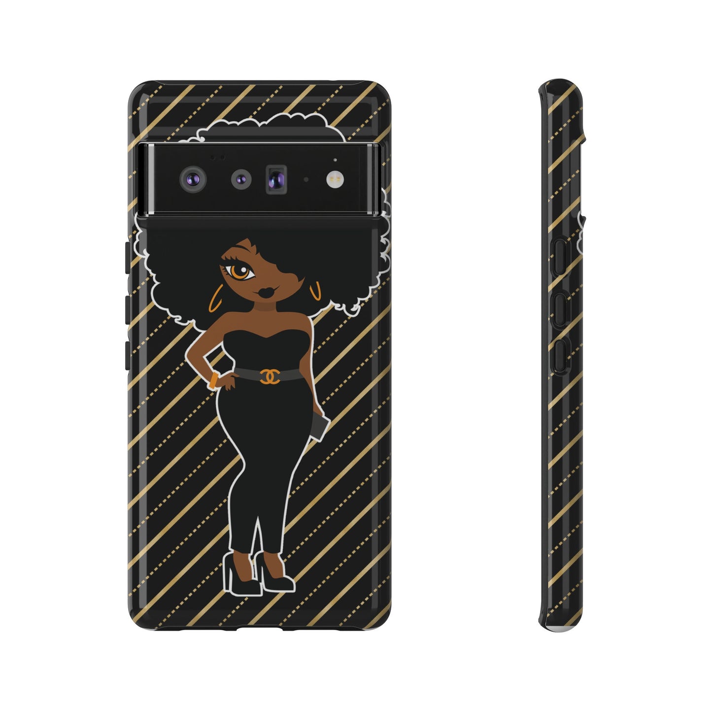 Google Pixel 6 Pro Google Pixel 6 Tough Cases African American Woman Black Woman Melanin