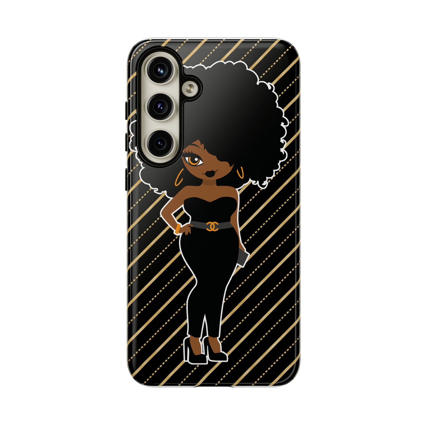 Samsung Galaxy S24 Galaxy S24 Plus Galaxy S24 Ultra Tough Cases for the Culture Black Culture African American Woman Black Woman Melanin