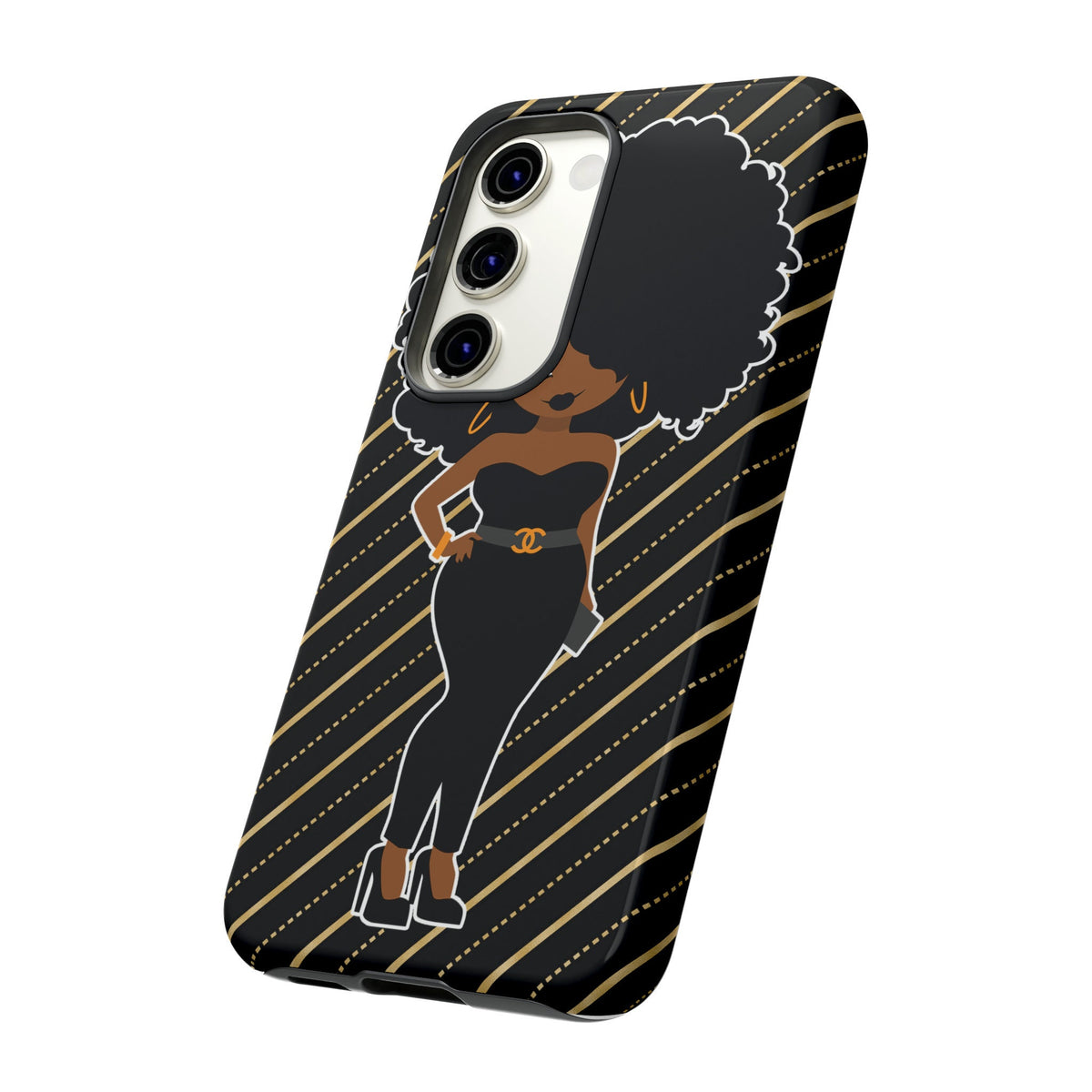 Samsung Galaxy S23 Galaxy S23 Plus Galaxy S23 Ultra Tough Cases for the Culture Black Culture African American Woman Black Woman Melanin