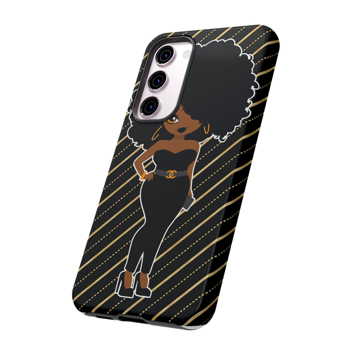 Samsung Galaxy S23 Galaxy S23 Plus Galaxy S23 Ultra Tough Cases for the Culture Black Culture African American Woman Black Woman Melanin