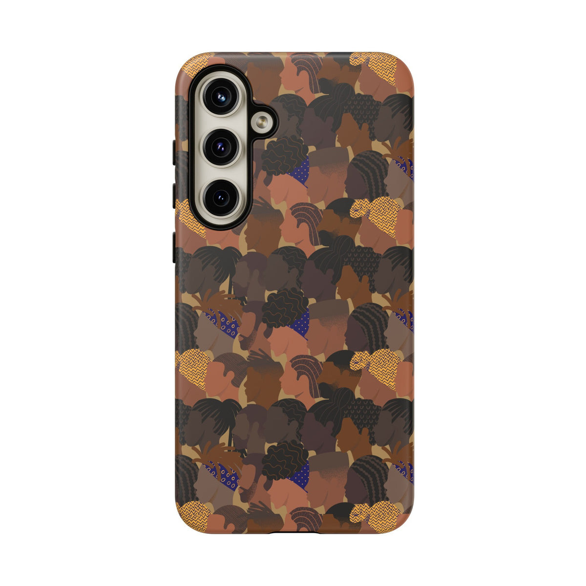 Samsung  Galaxy S24 Samsung Galaxy S24 Plus Samsung Galaxy S24 Ultra Tough Cases African American Woman Black Woman