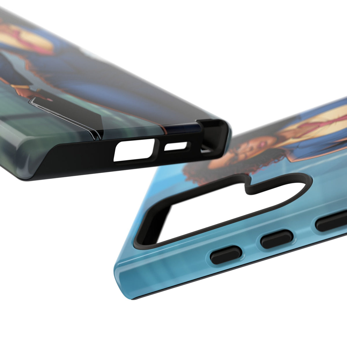 Samsung Galaxy S24 Samsung Galaxy S24 Plus Samsung Galaxy S24 Ultra Tough Cases African American Woman Business Woman Entrepreneur Superhero