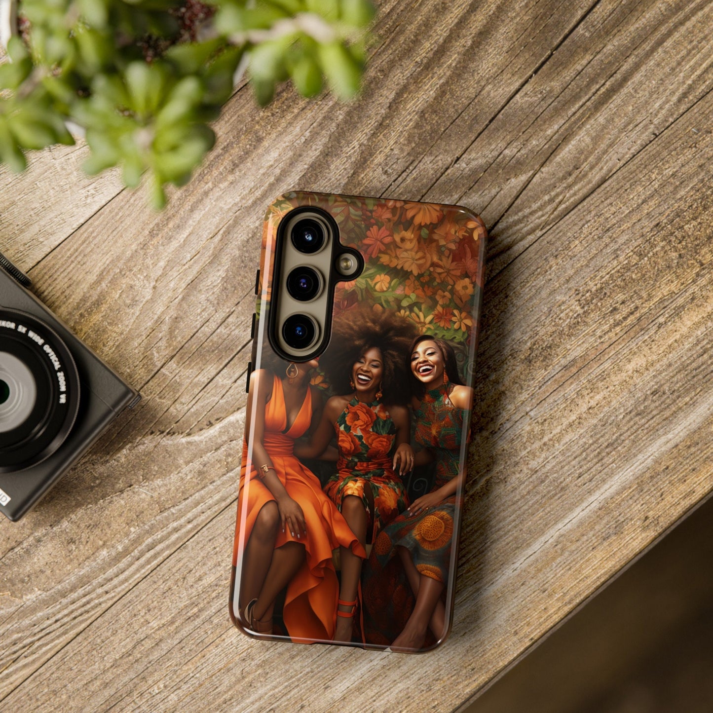 Samsung Galaxy S24 Samsung Galaxy S24 Plus Samsung Galaxy S24 Ultra Tough Cases African American Women Black Woman Sisters Friends Reunion