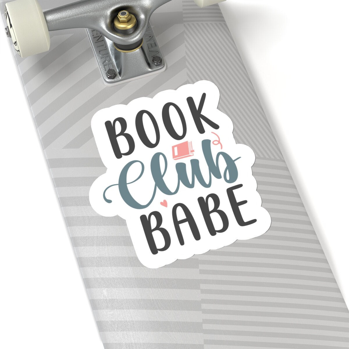 Book Club Babe Kiss-Cut Stickers