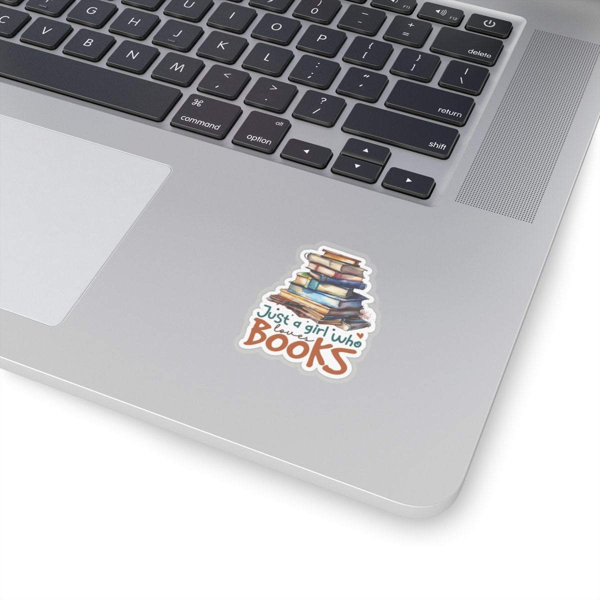 Just a Girl Who Loves Books Kiss-Cut Stickers