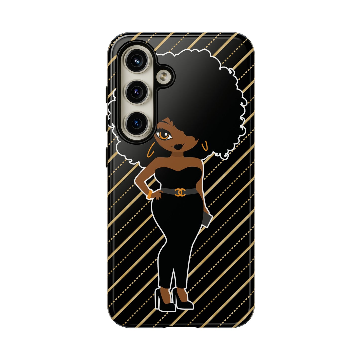 Samsung Galaxy S24 Galaxy S24 Plus Galaxy S24 Ultra Tough Cases for the Culture Black Culture African American Woman Black Woman Melanin