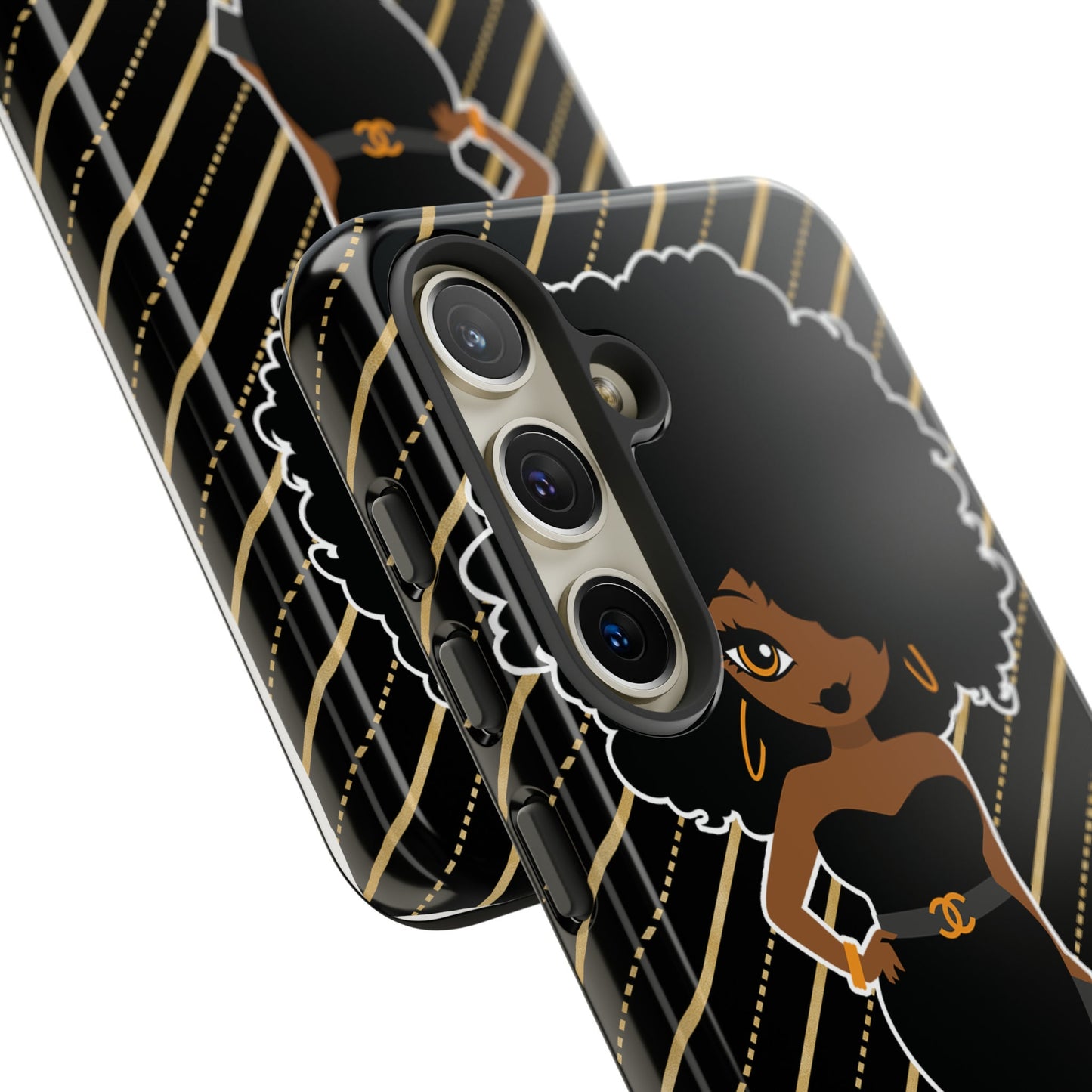 Samsung Galaxy S24 Galaxy S24 Plus Galaxy S24 Ultra Tough Cases for the Culture Black Culture African American Woman Black Woman Melanin