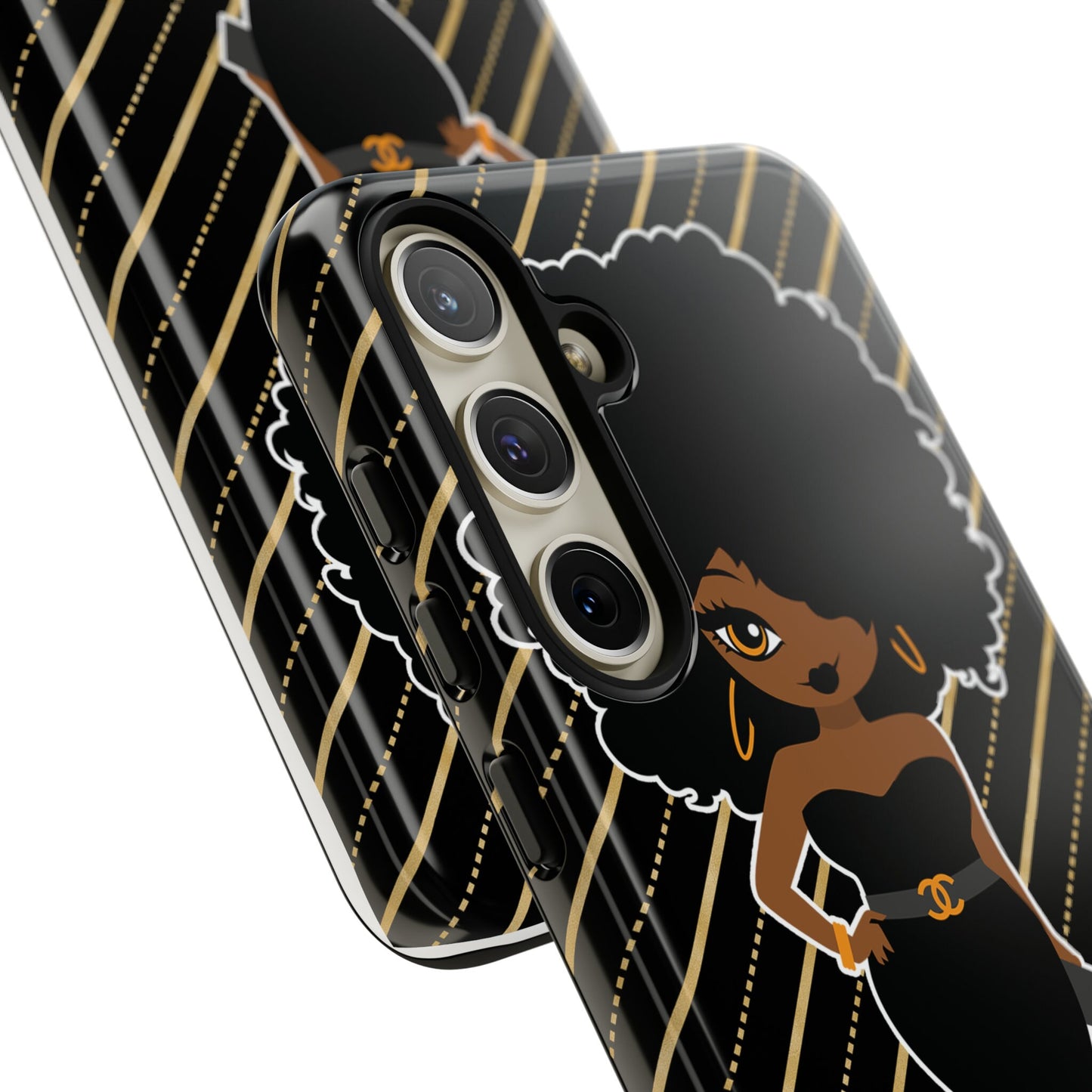 Samsung Galaxy S24 Galaxy S24 Plus Galaxy S24 Ultra Tough Cases for the Culture Black Culture African American Woman Black Woman Melanin