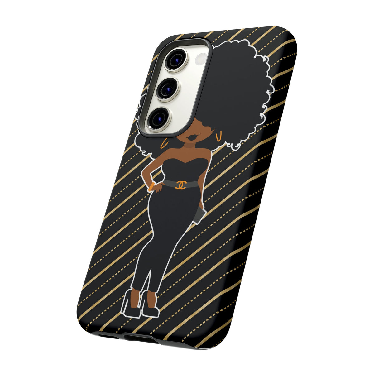 Samsung Galaxy S23 Galaxy S23 Plus Galaxy S23 Ultra Tough Cases for the Culture Black Culture African American Woman Black Woman Melanin