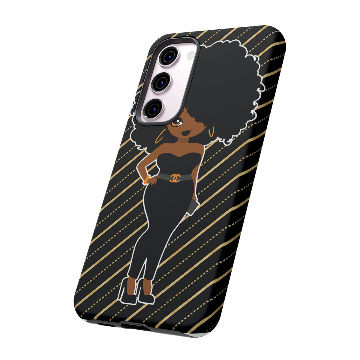 Samsung Galaxy S23 Galaxy S23 Plus Galaxy S23 Ultra Tough Cases for the Culture Black Culture African American Woman Black Woman Melanin