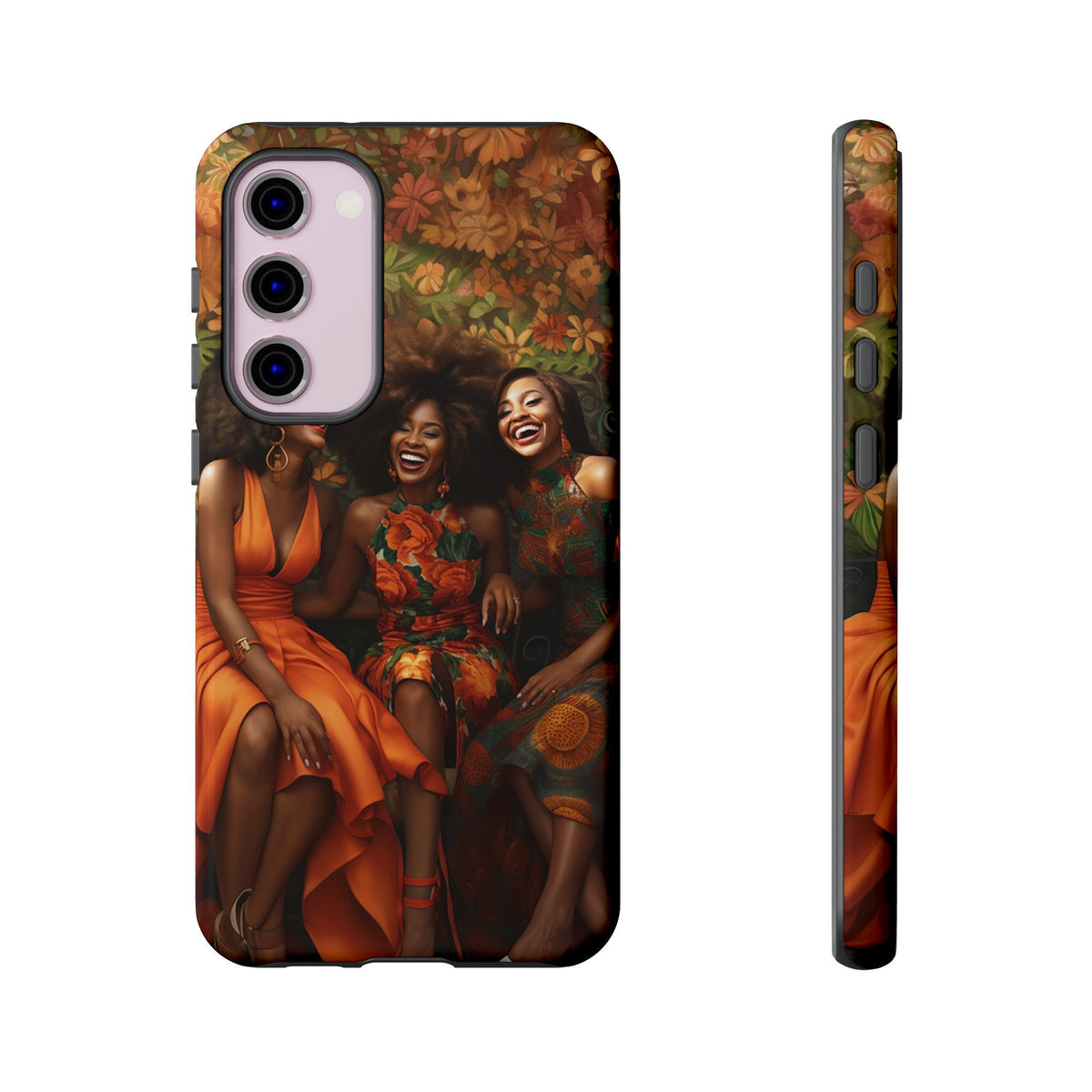 Samsung Galaxy S23 Samsung Galaxy S23 Plus Samsung Galaxy S23 Ultra Tough Cases African American Women Black Woman Sisters Friends Reunion